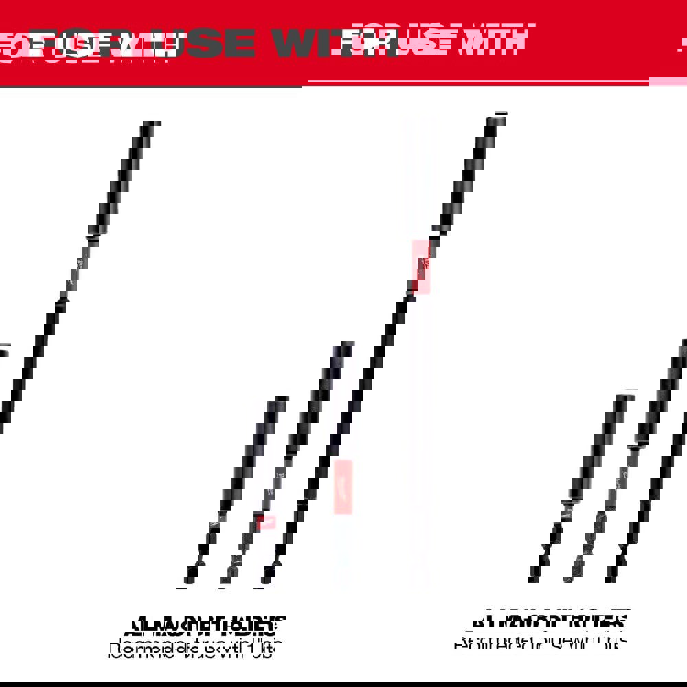 Hex Screwdriver Insert Bit: 2.5 mm Drive, 1 mm Hex